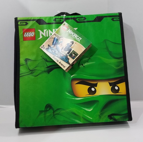 Lego | Toys | Lego Ninjago Carrying Case Master Of Spinjitzu Battle Arena Storage Case 2x12 ...